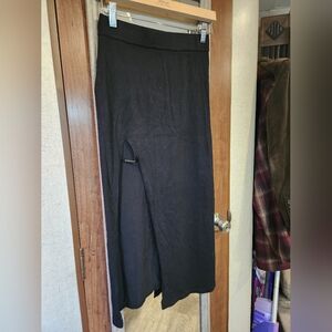 Cider Black Women's Skirt High Slit